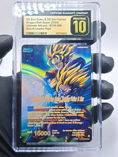 SS Son Goku & SS Son Gohan Battling Father & Son BT26-090 (SLR) CGC 10 PRISTINE picture