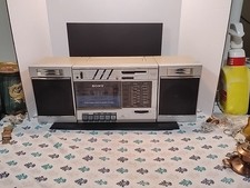 Vintage Sony CFS-3000 Boombox | FM/AM Radio + Cassette | 1980s Japan | Tested picture