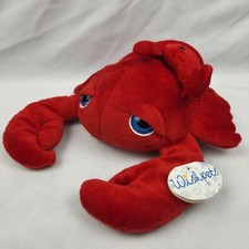 Wishpets Plush CHERYL Red Crab Baby Pouch Stuffed Animal 12
