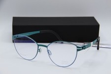 NEW OVVO OPTICS 5013 C 35C TEAL BLACK AUTHENTIC EYEGLASSES 51-19 picture
