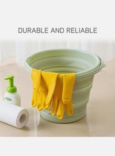 2-Pack 10L Collapsible Buckets with Cleaning Supplies for Home Cleaning Tasks picture