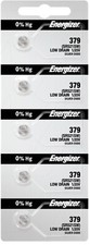 Energizer 379 SR521SW  Silver Oxide Coin Cell Batteries 1.55V (100 BATTERIES) ** picture