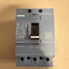 SIEMENS 3VA4160-6ED34-0AA0 Breaker 3VA41 3P 60A 65KA New Surplus picture