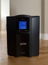 APC Smart-UPS C 1000 SMC1000C 1000VA/600W Tower UPS 120V 8-Out Black picture