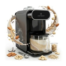ChefWave Milkmade Nut Milk Maker Vegan Dairy-Free 6 Programs Black picture