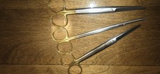 1 V. Mueller Surgical Mayo Scissors SA1814 1 AESCULAP and 1 Alliance total of 3 picture