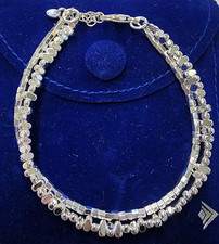 Silpada Sterling Silver Winter Bloom Bracelet 7