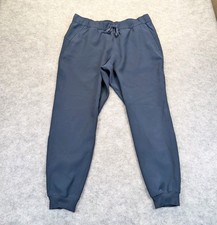 Lululemon Beyond the Studio Jogger Navy Blue Ribbed Luxtreme Pants Size 12 picture