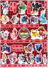 Collection Acrylic Stand Plate Weekly Shonen Jump x Pokemon Summer Mega Campaign picture