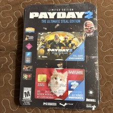 Limited Edition Payday 2 The Ultimate Steal Edition (PC) Factory Sealed picture