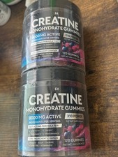 Fm Creatine Monohydrate Gummies 8000mg Active 120 Gummies Exp 3/27 picture