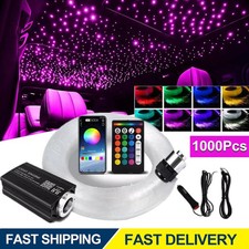 1000PC Car Home Headliner Star Light Kit Roof  Ceiling Lights Fiber Optic picture