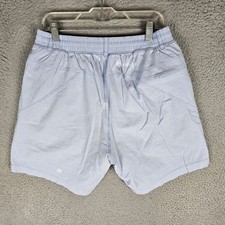 Birddogs Shorts Mens Medium Blue Gym Athletic Lined Zipper Pockets Boom picture
