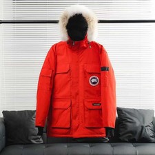 Canada Goose 08 CANADA GOOSE Expedition Parka bright red Down Jacket picture