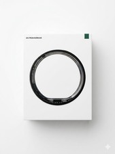 ULTRAHUMAN Ring AIR Smart Ring Size 8 - Raw Titanium - Activity & Sleep Tracker picture