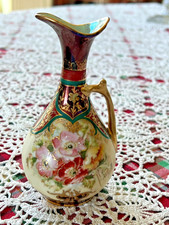 Antique Erdmann Schlegelmilch EZ CLERMONT GERMANY Small EWER /PITCHER/VASE 5