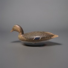 Illinois River Hen Mallard Decoy Att to Elliston or Holmes Ill River picture