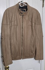 Affliction Silent Limited Edition Leather Jacket Mens - Size L - NWT picture