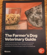 2026 The Farmer's Dog Veterinary Guide Manual  New Spiral  paper back picture