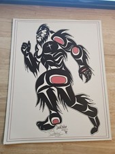 Native American Art Bigfoot picture