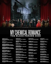 My Chemical Romance The Black Parade 2026 World Tour Poster picture