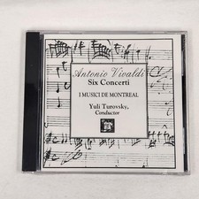 MHS 512880K Antonio Vivaldi Six/6 Concerti Yuli Turovsky I Musici de Montreal CD picture