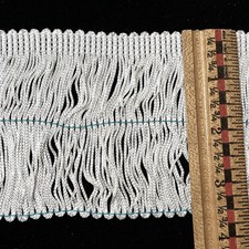 Looped Chainette Fringe Trim Rayon Dance Costume 3-1/2