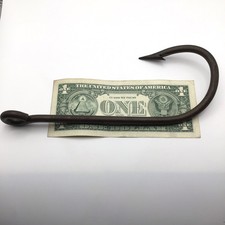 Extremely Large Vintage Fishing Hook Pflueger Akron Ohio 8.5” picture