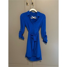 Diane Von Furstenberg 100% silk dress size 2 picture
