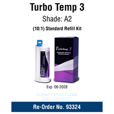 1x Temporary Crown & Bridge Material Turbo Temp 3  | 10:1 | A2 #93324 picture