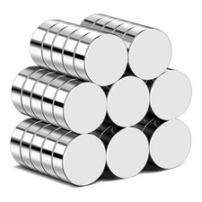 TRYMAG 40Pcs Small Rare Earth Refrigerator Magnets, 8x3mm picture