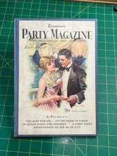 VTG July-August 1928 Dennison's Party HC Library Magazine Stahr 4th V2-4 ROAN picture
