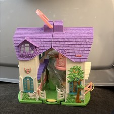 VTG Sweet Streets Riding Stable Horse Pony Barn Fisher Price Playset picture
