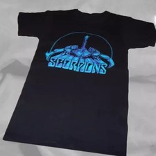 Vtg Scorpions Lovedrive Album 1979 Heavy Metal T-Shirt Black S-5XL picture