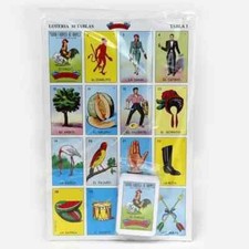 Don Clemente Authentic Loteria Card Game 10 Tablets, Jumbo Size picture
