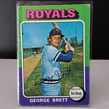 1975 Topps George Brett Rookie Card # 228  picture
