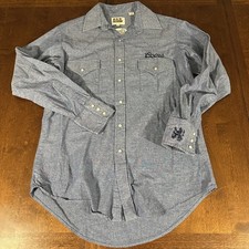 Vintage Ely Cattleman Shirt Coors Banquet Men’s M Rodeo Western Embroidered picture