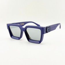 Louis Vuitton Z1165E 1.1 Millionaires Blue Frame Grey Lens Sunglasses picture