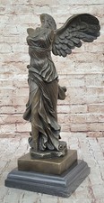 Winged Nike Samothrace Louvre Paris Bronze Marble Victory Statue Sculpture Sale picture