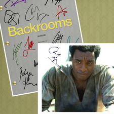 Backrooms Script Signed Autograph Reprints & Signed 8x10 Pic. Suspense Horror picture