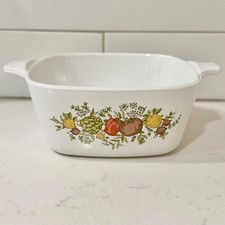 Vintage Corning Ware Spice O Life P-23-B 2 3/4 Cup Square Casserole Dish USA picture