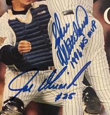 Joe Girardi John Wetteland Signed 1996 Sports Illustrated Baseball Magazine JSA picture