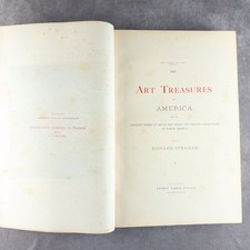 1880 Art Treasures of America India Proofs Vol I George Barrie Antique Art Book picture