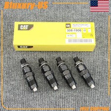 4PCS Fuel Injector for CAT 3024C C2.2 216B 226B2 226B3 232B2 232D 232D3 308-1906 picture
