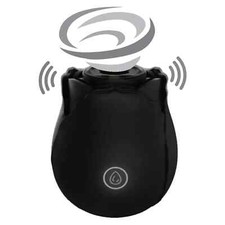 Rose  Shape Sucking Vibrator Clitoral G-spot Suction Sex Toy 10 Speed WaterProof picture