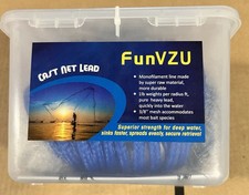 BasicGear Cast Net | Lead, 3/8  7ft black- i picture