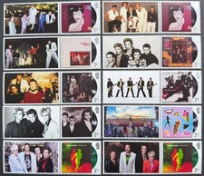 GB 2026~Duran Duran~Stamps + Labels~Set of 10~1st~ex LS186~Gummed~17.09.26 picture