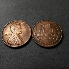 1909 S vdb Lincoln Wheat Cent As shown in the figure picture