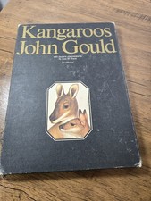 1973 Kangaroos John Gould Book with Modern Commentaries Joan M Dixon Doubleday picture