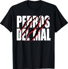 Retro Dios Perdona Los Perros No Mexican Wrestling Two Sided T-Shirt picture